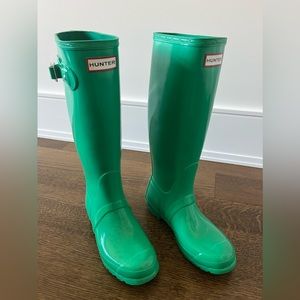 Hunter rain boots